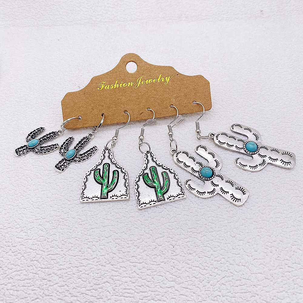 Wholesale Western Cowboy Series Earring Set