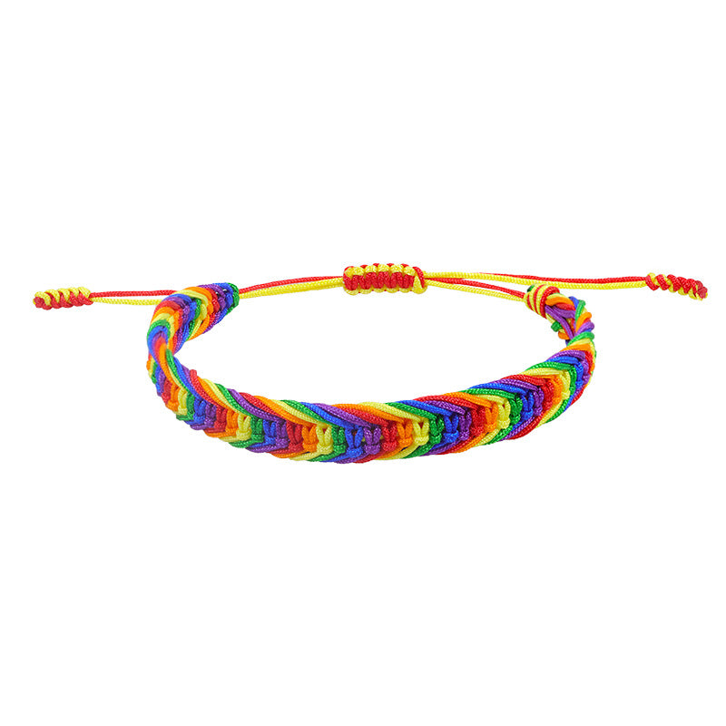 Wholesale Bohemian Style Colorful Woven Bracelets