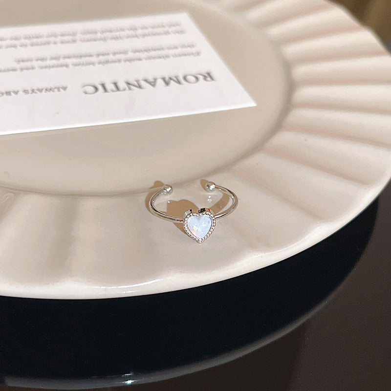 Wholesale Adjustable Micro Pavé Zircon Ring Fashion Accessory Gift for Women