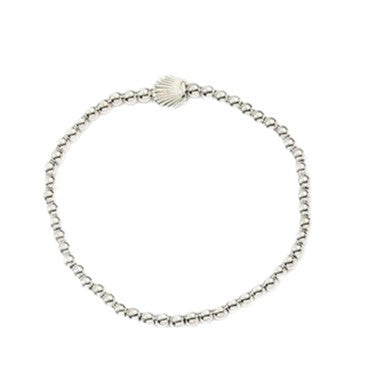Wholesale Zinc Alloy Electroplated Beaded Cross Heart Bracelet Unisex Fashion Accessory Gift