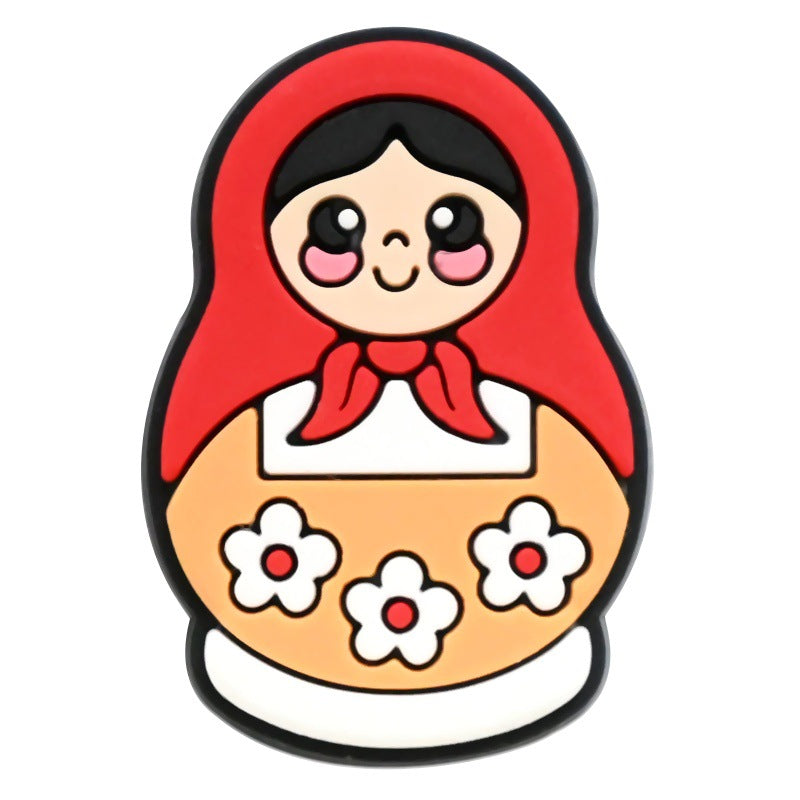 Wholesale Random 200pcs Russian Series Shoe Accessories Shoe Charms