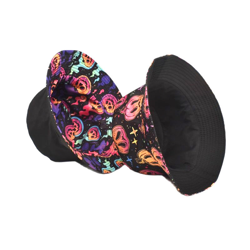 Wholesale  pumpkin pattern  Bucket Hat