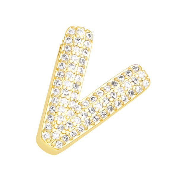 Wholesale 26 letters light luxury necklace