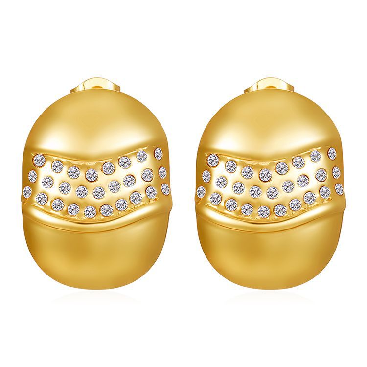 Wholesale  sticky diamond stainless steel earrings