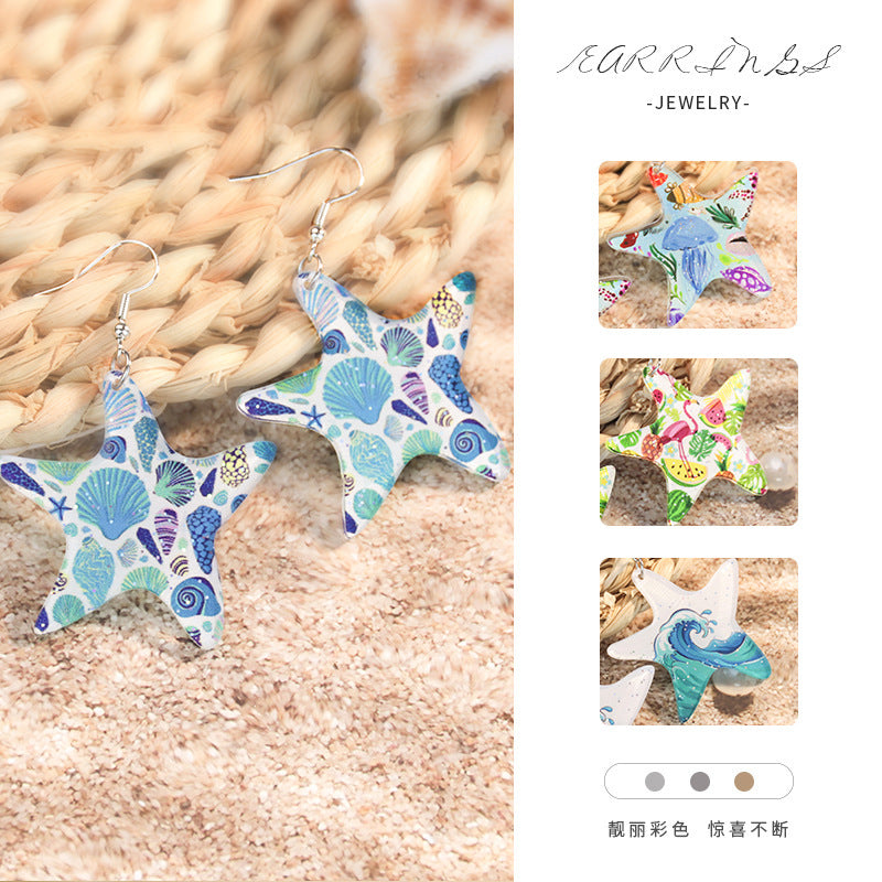 Wholesale Water Cup Acrylic Earrings