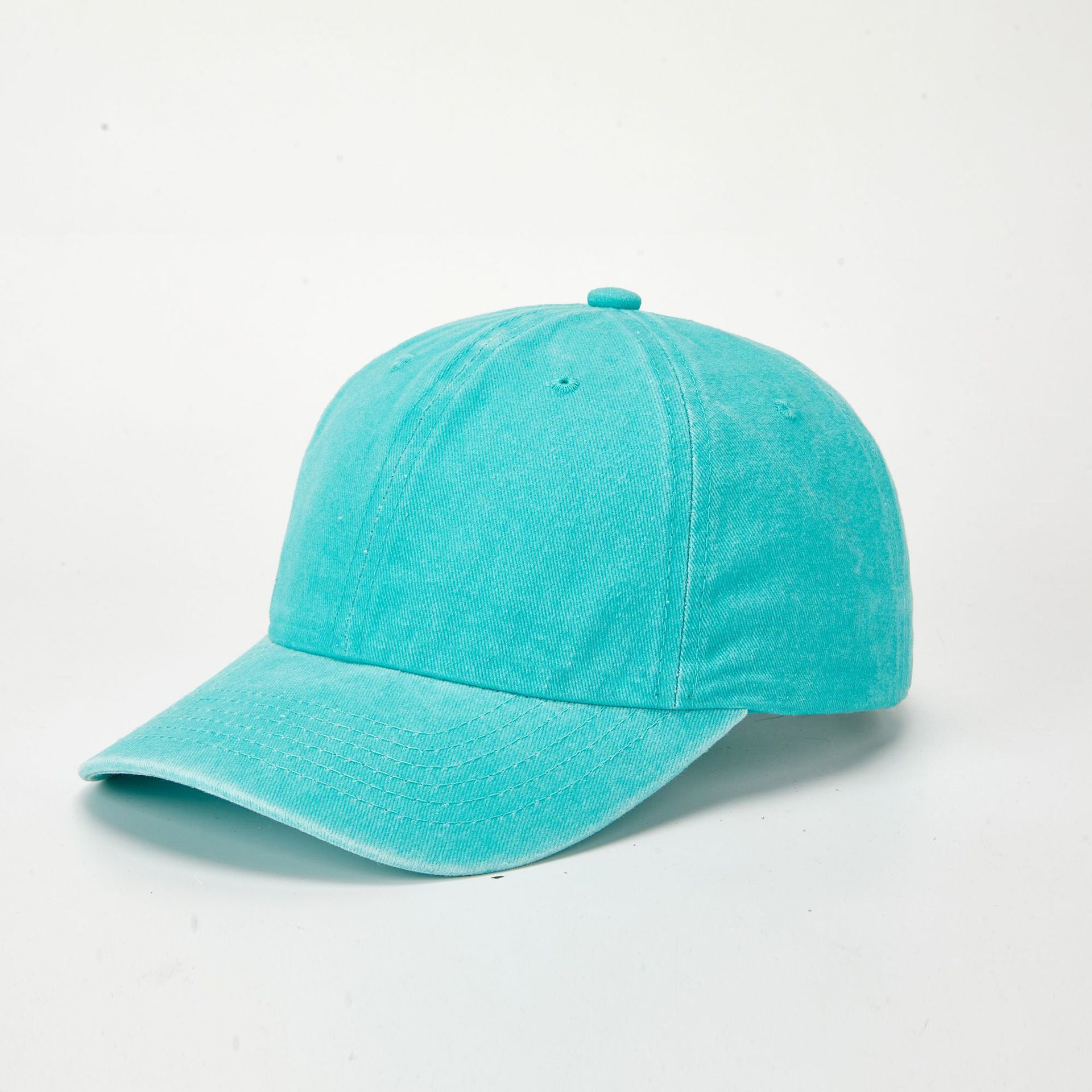 Wholesale Retro Washed Baseball Cap Women S Solid Color Adjustable Distressed Cap Fashion Accessory