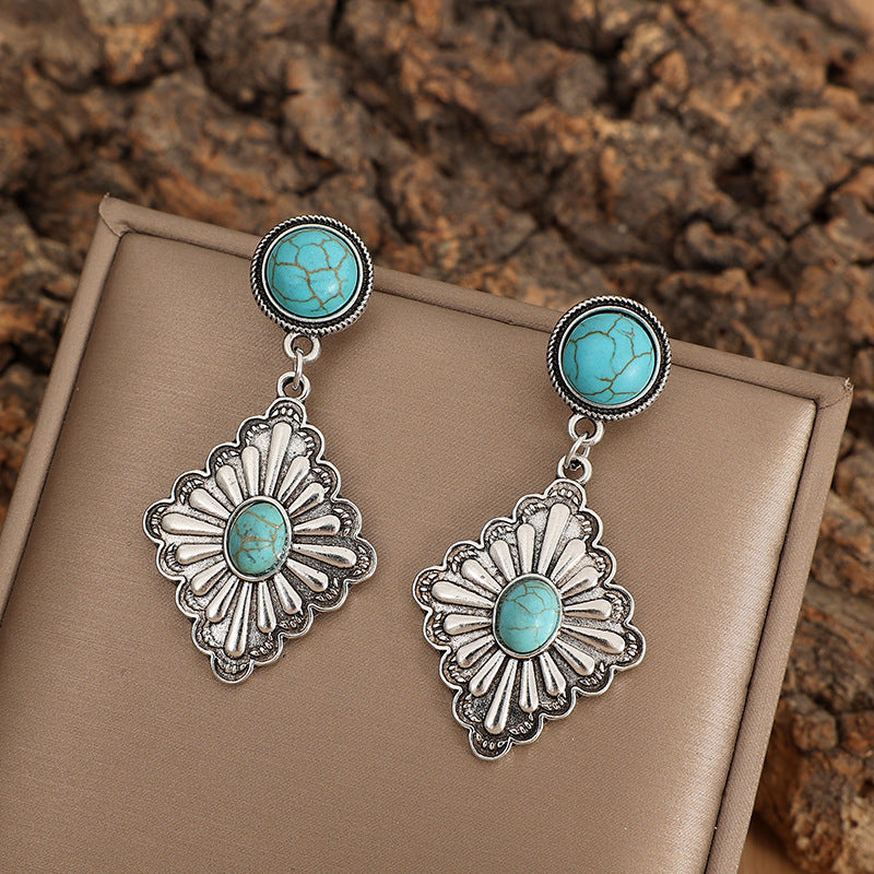 Wholesale Vintage-Style Turquoise Earrings – Fashionable Jewelry,  Accessories,  and Gifts