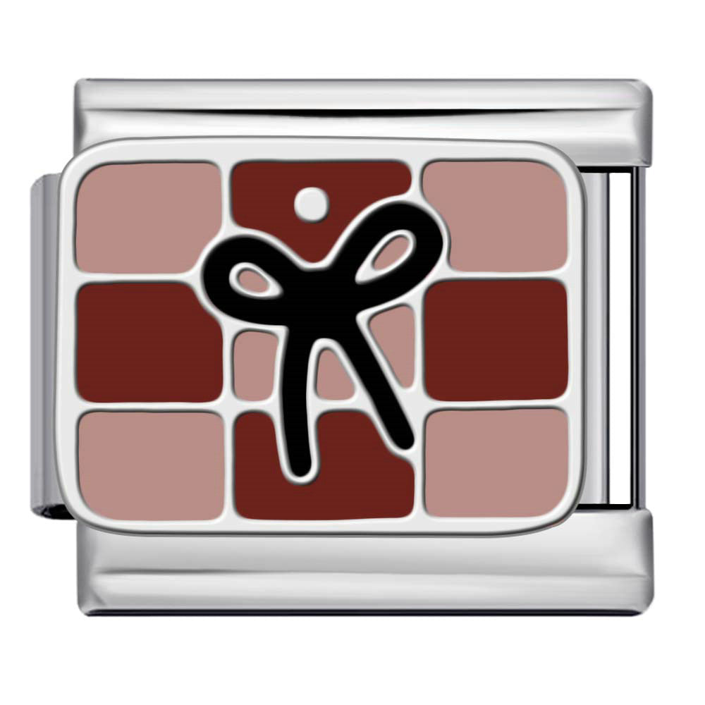 Wholesale Italian Charm Bracelet 9mm DIY  gold-plated enamel   Creative Stainless Steel Composable Bracelet