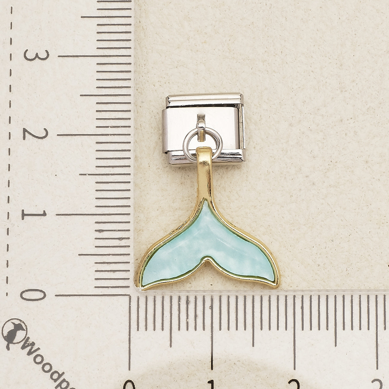 Wholesale Italian Style Stainless Steel Pendant Charms Heart Butterfly Shell Moon Flower Fish Tail DIY Jewelry Making Accessory For Boutique Resale