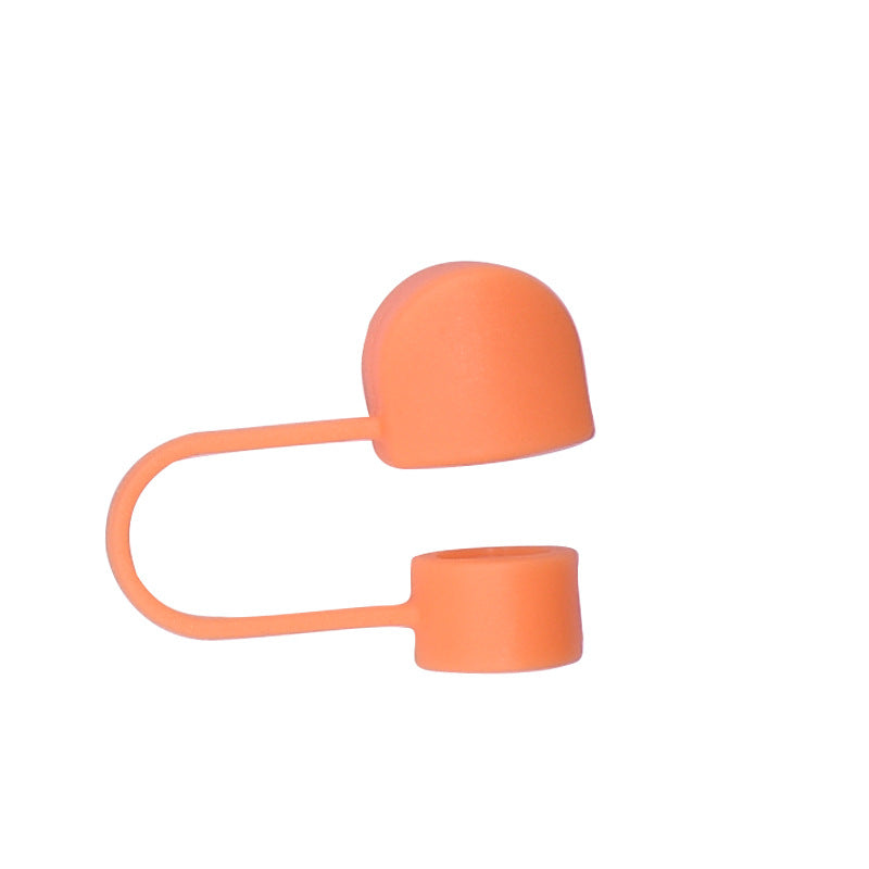 Wholesale Random 100pcs Cartoon Straw Cover Straw Tube Cap