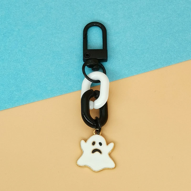 Wholesale Halloween Skull Bat Ghost Keychains ACC-KC-Haol002