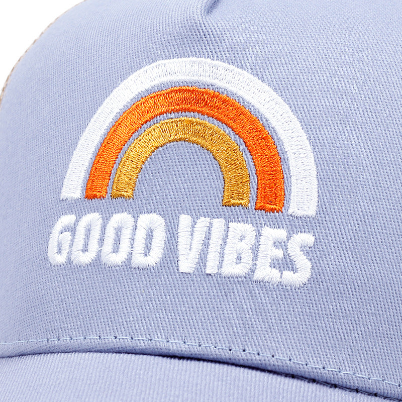 Wholesale GOOD VIBES Embroidered Baseball Cap ACC-HT-JingKun001