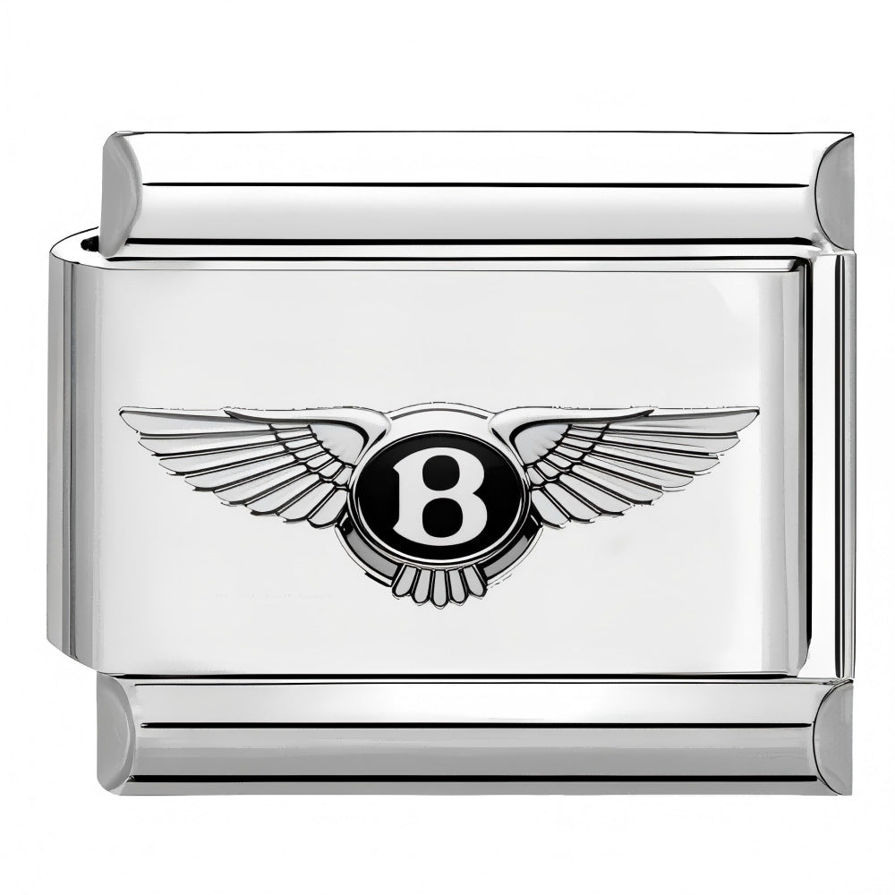 Wholesale 10pcs Italian Charm Bracelet 9mm DIY Splicing Car Logo Heart Moon Stainless Steel Composable Bracelet