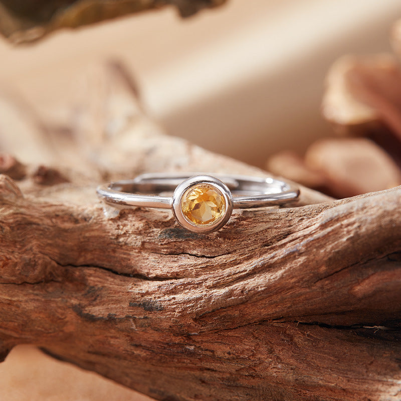 Wholesale Adjustable gemstone ring