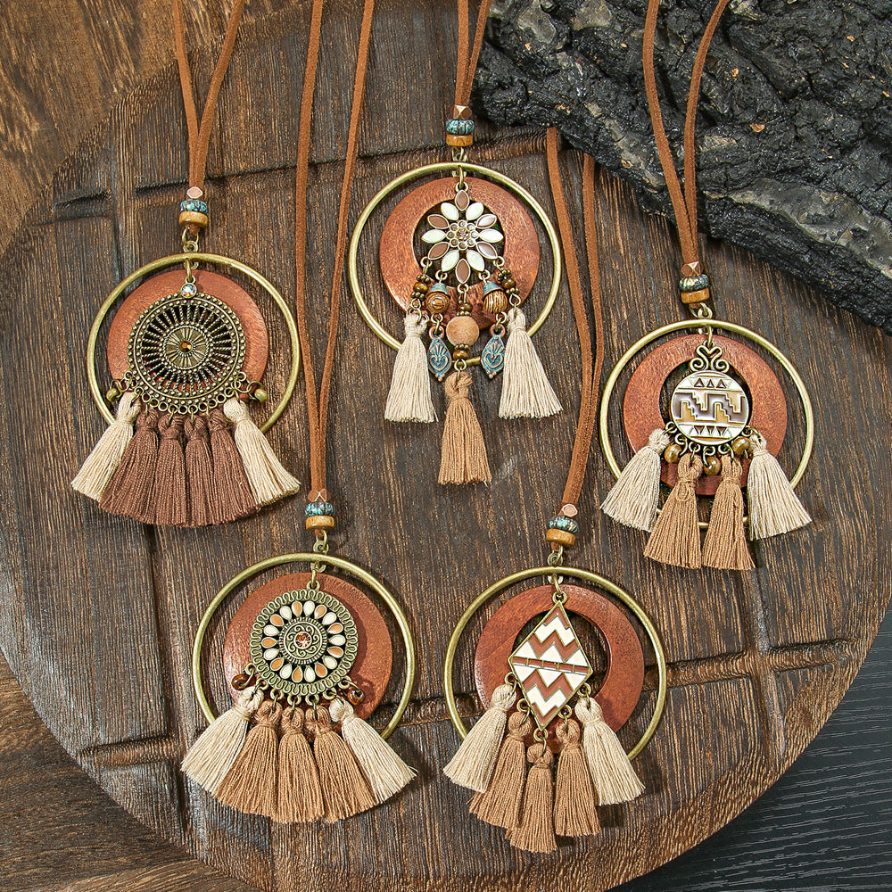 Wholesale Original Design Zinc Alloy Pendant Necklace - Fashion Layering Jewelry for Travel Holiday Gift Boutique Resale
