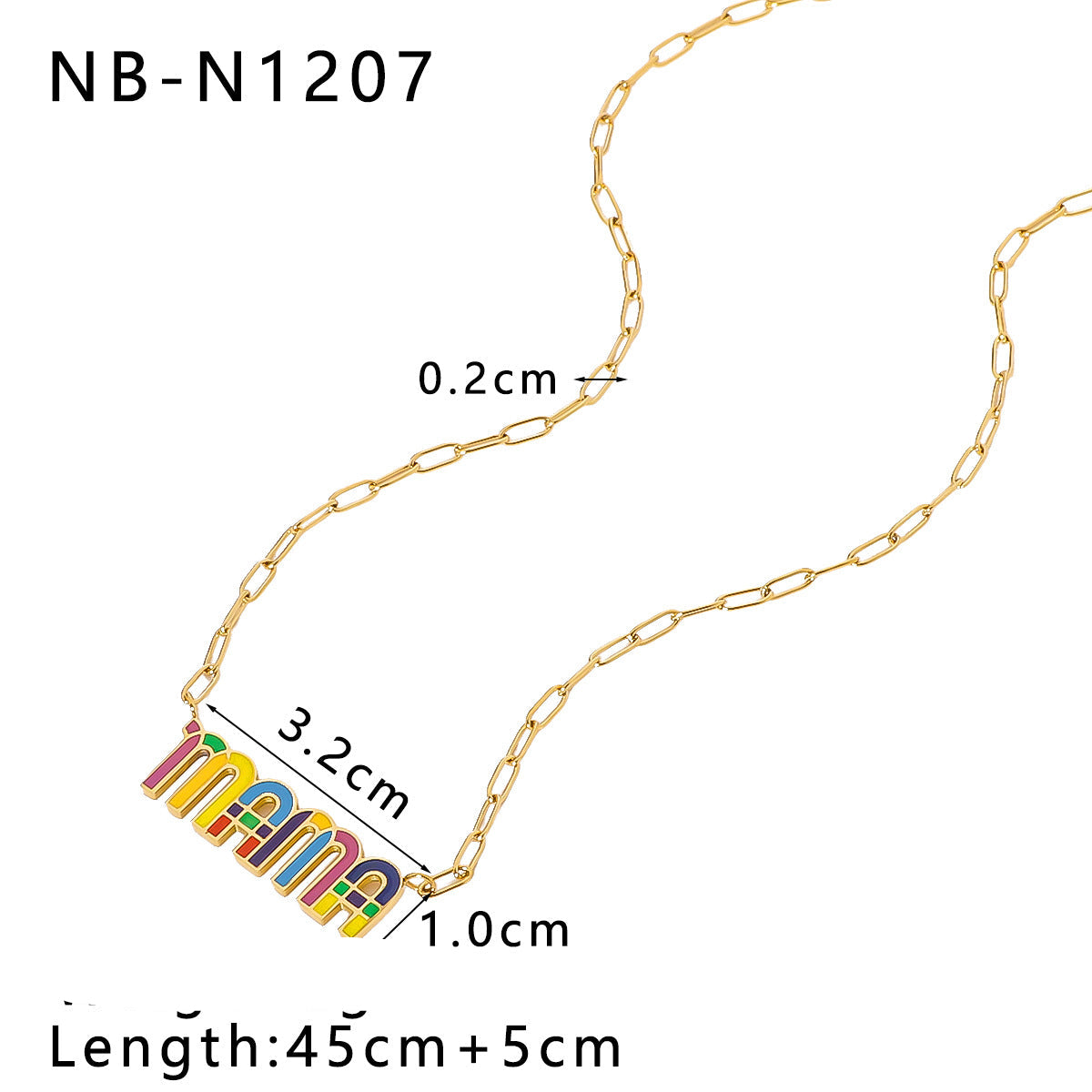 Wholesale Rainbow Butterfly Insect Dragonfly Titanium Steel Oil Drop Necklace