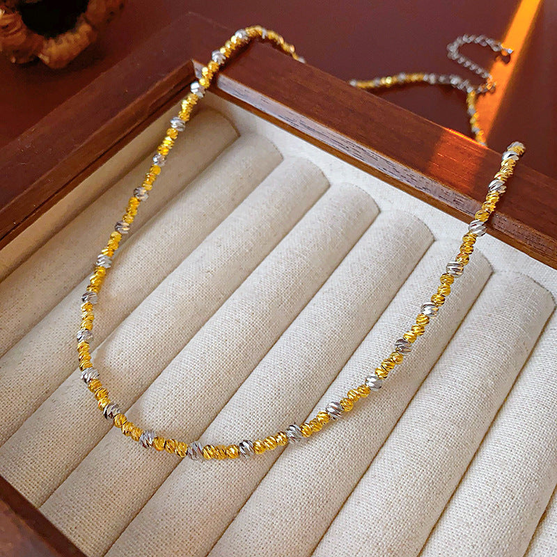Wholesale Alloy Rhinestone Clavicle Necklace,  Geometric Vintage Style Fashion Jewelry Accessory for Gift