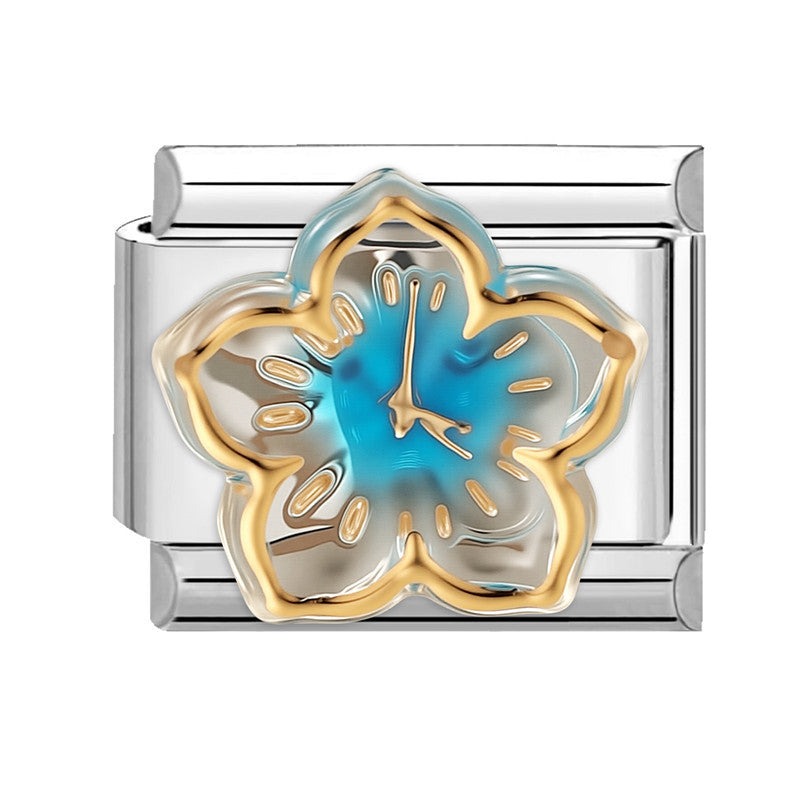 Wholesale Italian Charm Bracelet 9mm DIY Splicing Cute Creative Stainless Steel Composable Bracelet