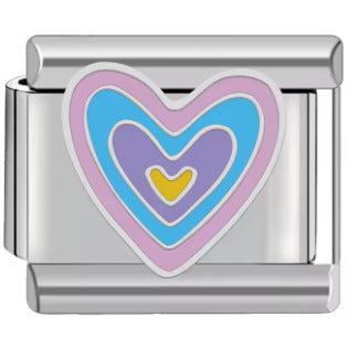 Wholesale Italian Charm Bracelet 9mm DIY Splicing English Style Stainless Steel Composable Bracelet