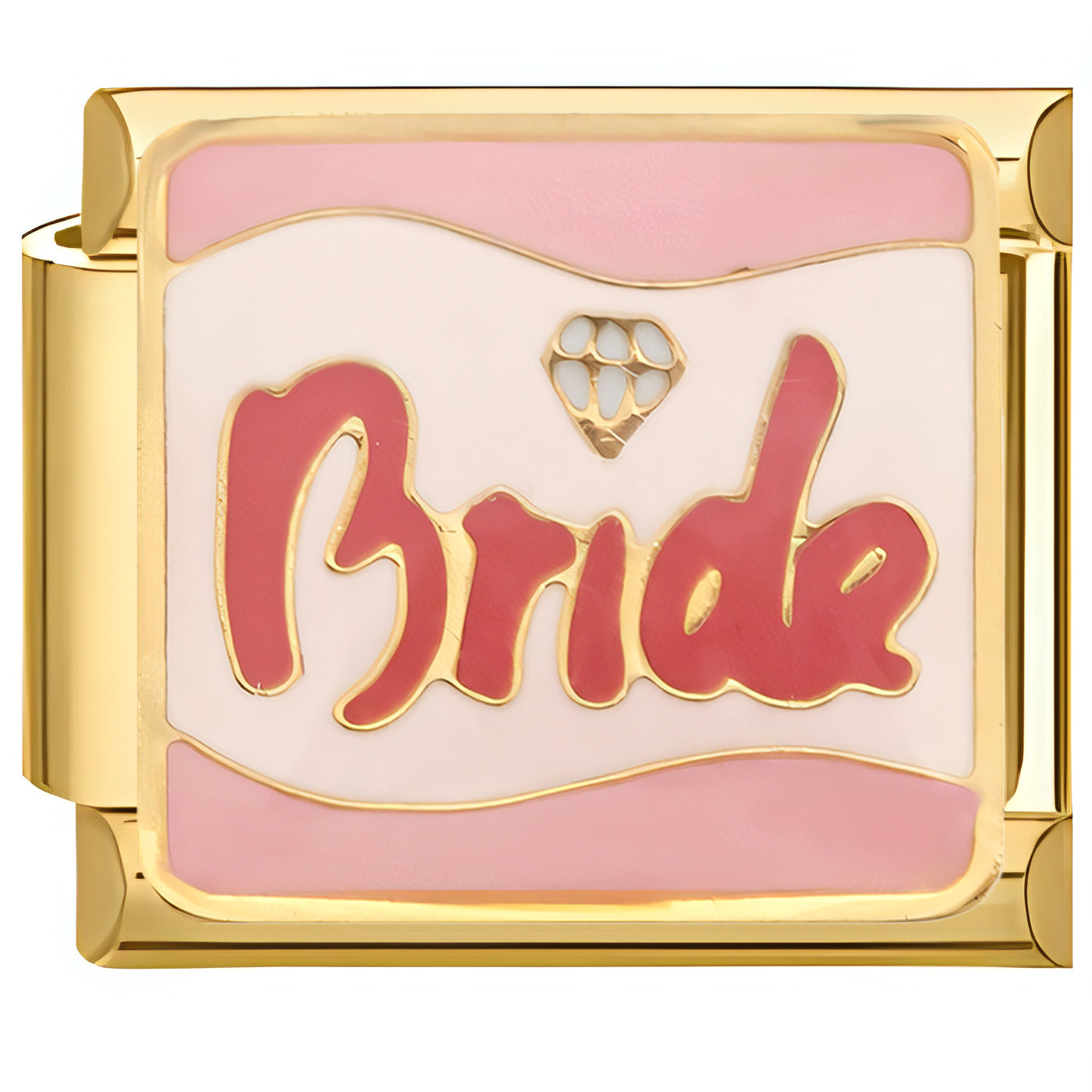 Wholesale Italian Charm Bracelet 9mm DIY Splicing Creative Digital Stainless Steel Composable Bracelet