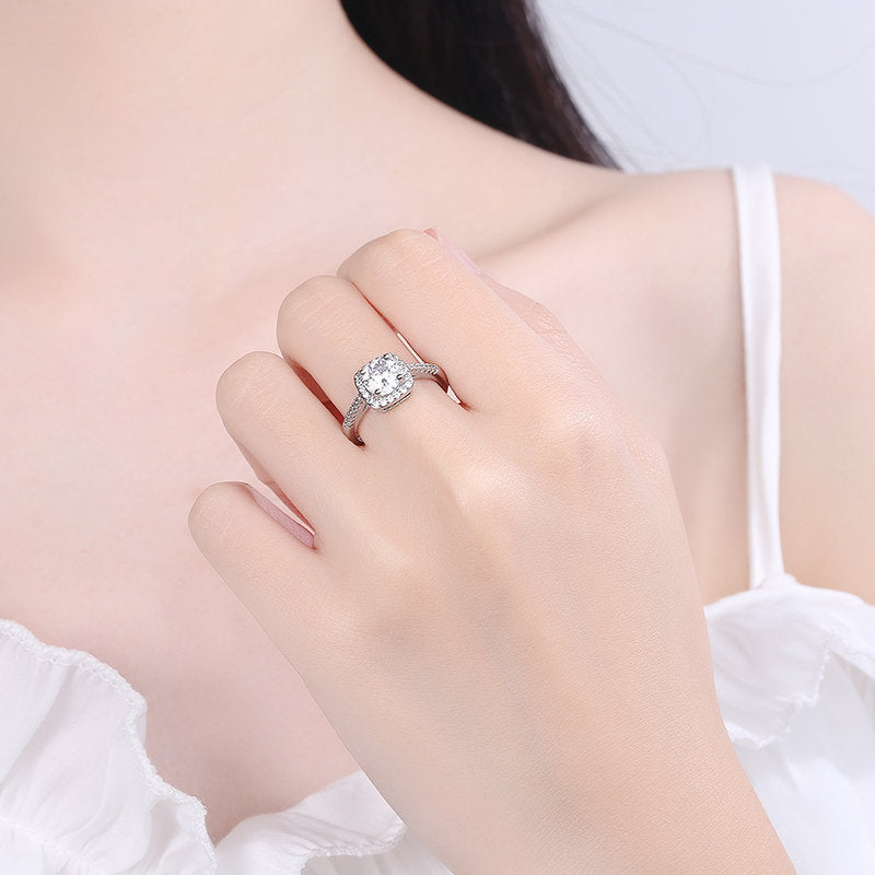 Wholesale Copper Electroplated Open Sweet Style Fashion Ring Gift for Women
