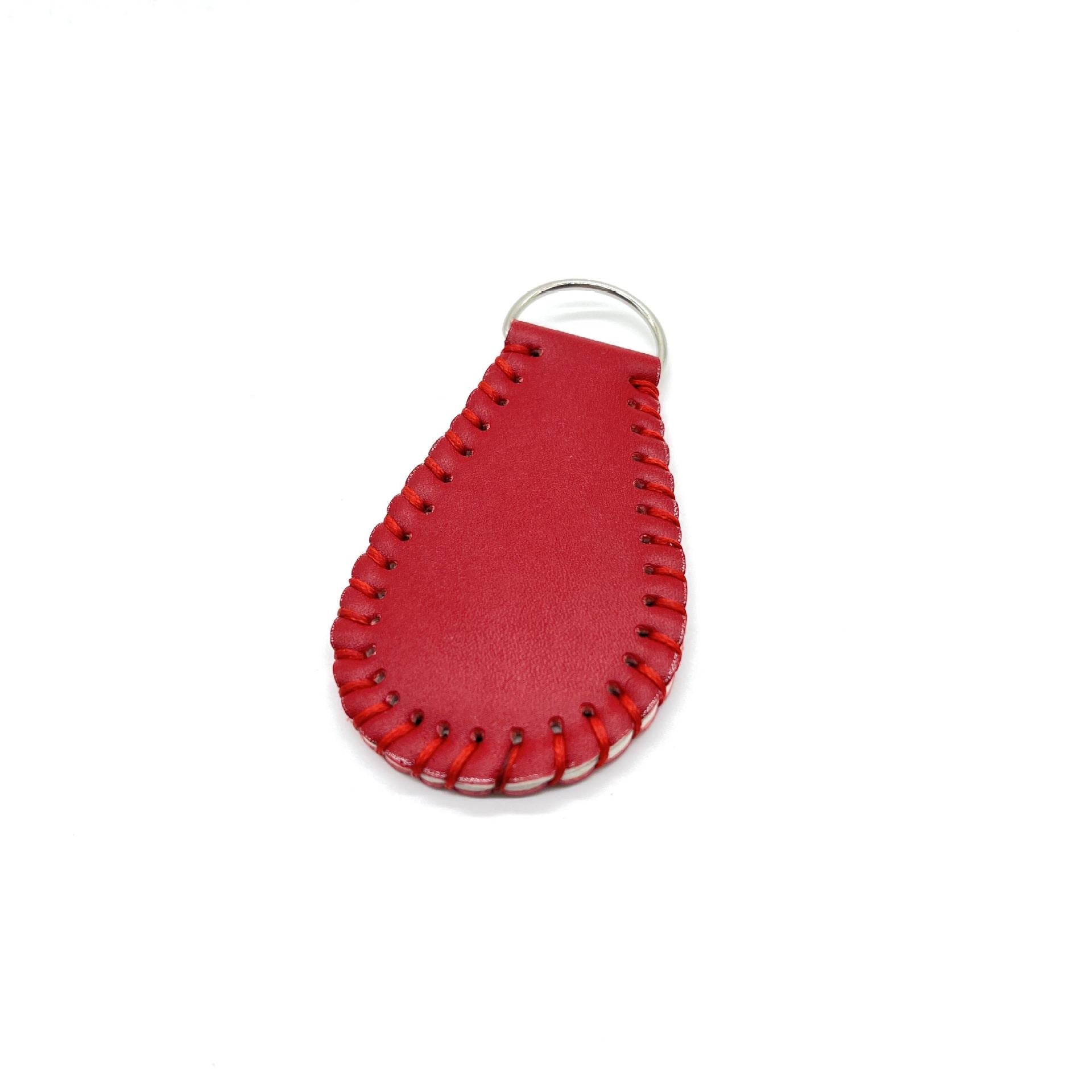 Wholesale Handmade Leather Baseball Softball Keychain