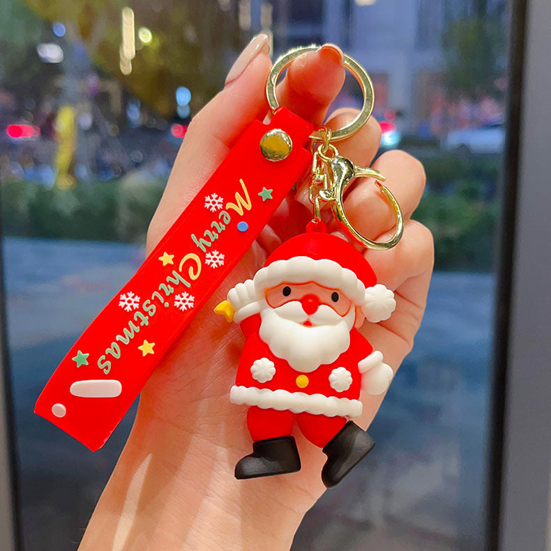 Wholesale Christmas  Doll Pendant Keychains