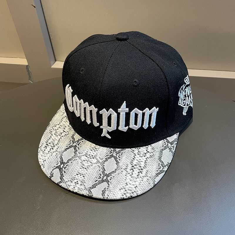 Wholesale Flat Brim Cotton Hat Hip Hop Baseball Cap ACC-HT-QiNiao001
