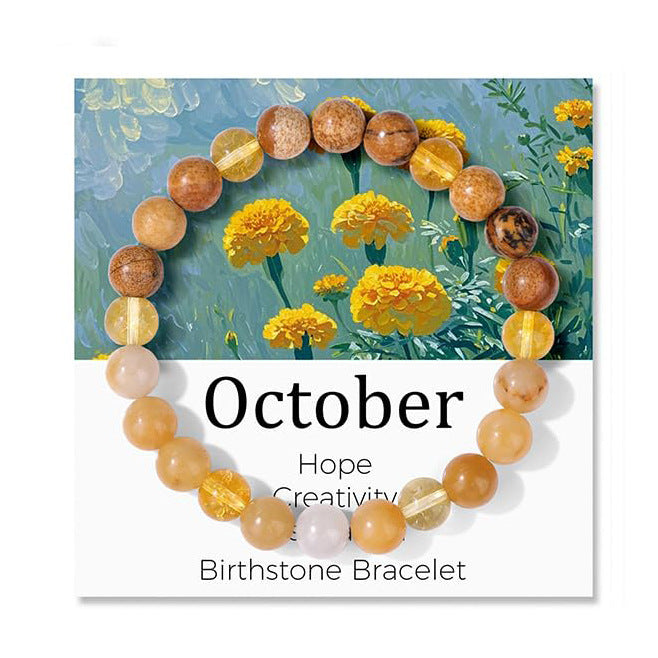 Wholesale Chic Natural Stone Bracelet Pink Zebra &  Quartz Beads Fashion Jewelry Accessory for Everyday Wear