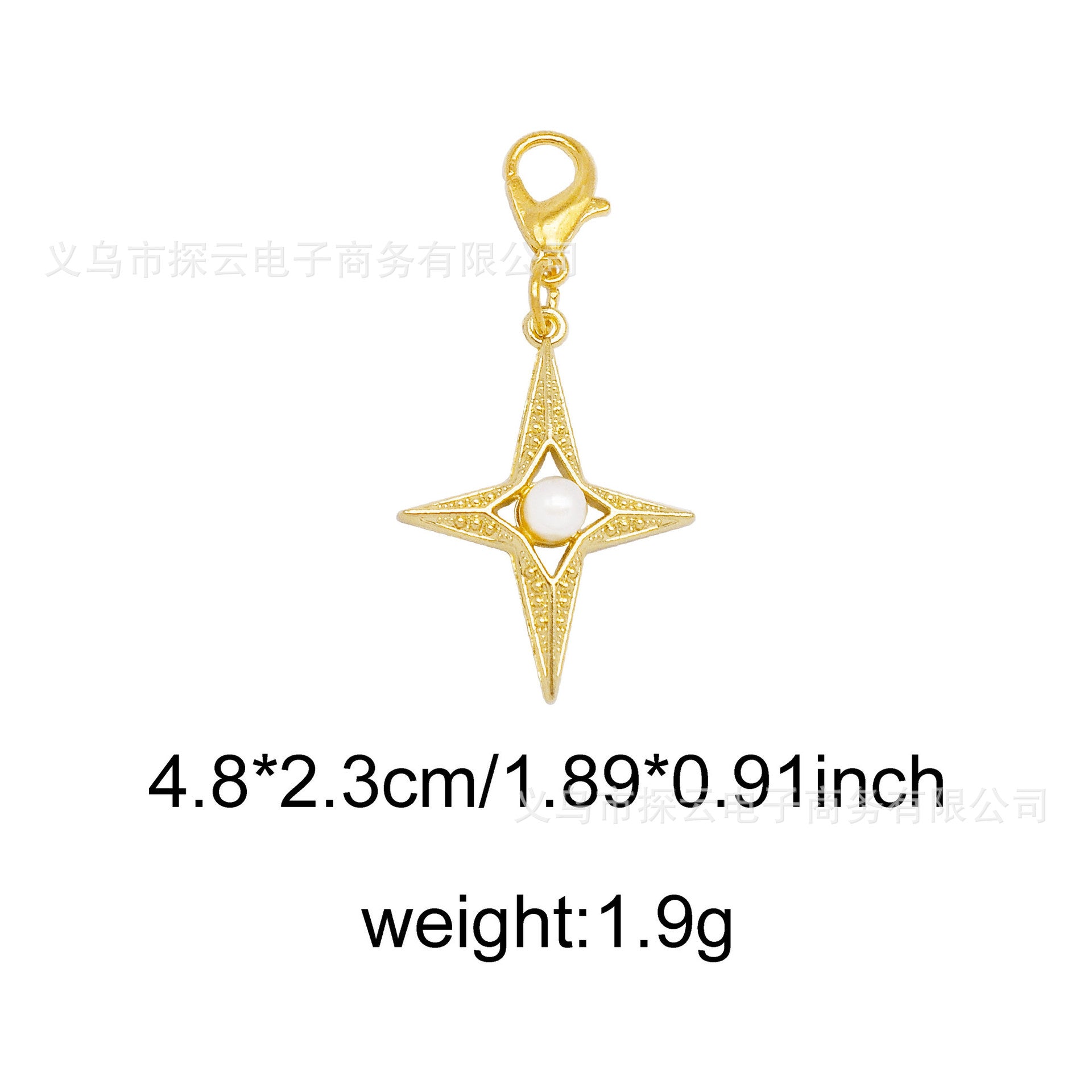 Wholesale Bowknot Heart-Shaped Zircon Diamond   Charms