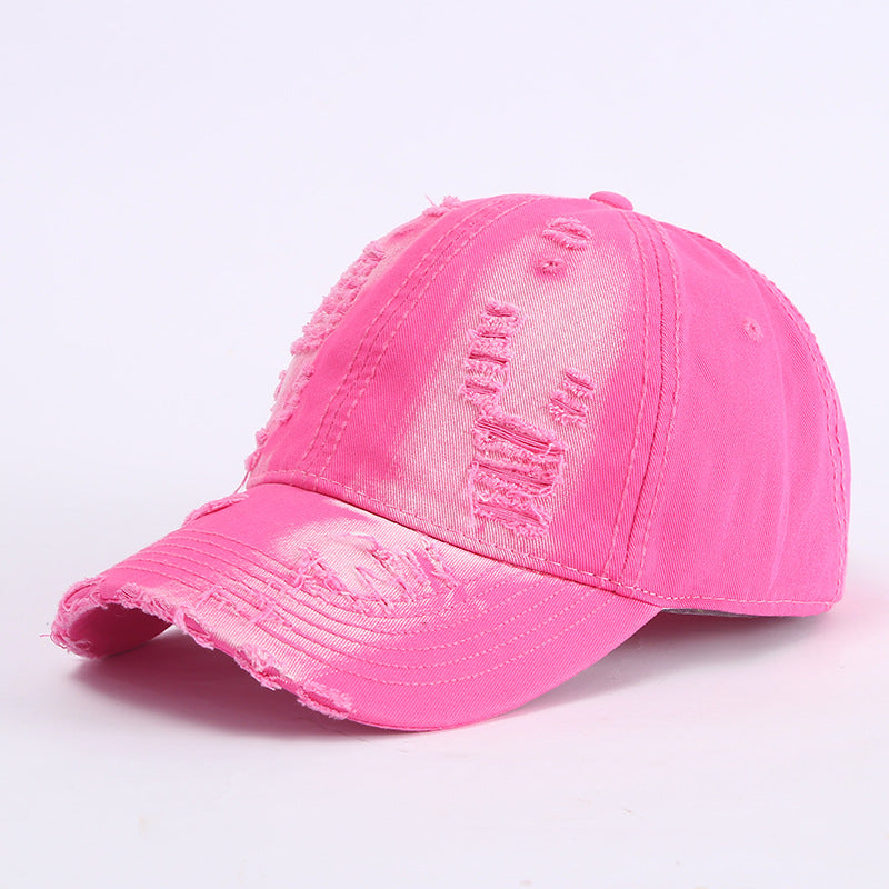 Wholesale Street ripped retro baseball cap