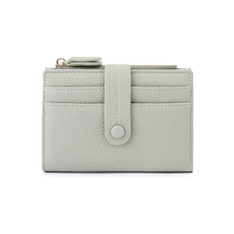 Wholesale Multi-card Slot Short Lychee Pattern Clutch Wallet ACC-WT-Tailian005