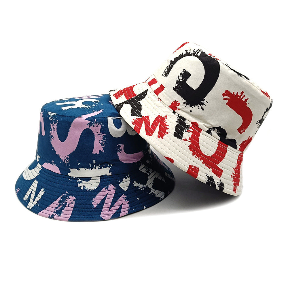 Wholesale Graffiti Letter Fisherman Hat