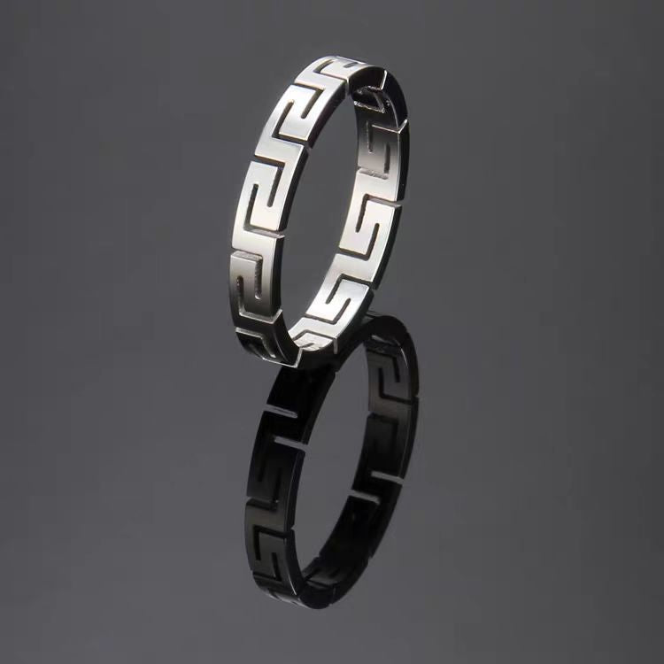 Wholesale Advanced Sense Stainless steel Index Finger Closed Ring