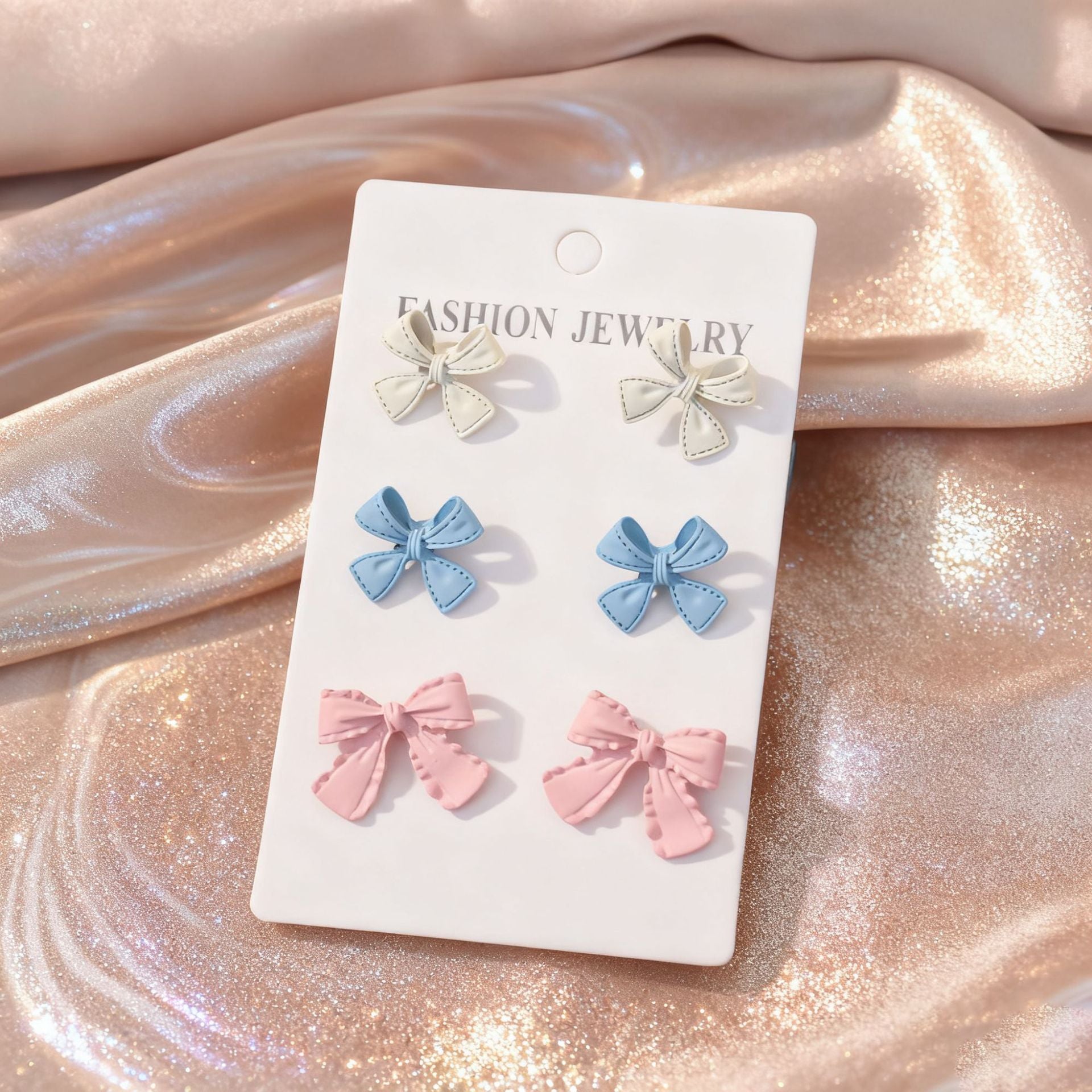Wholesale Elegant and unique bow starfish earring