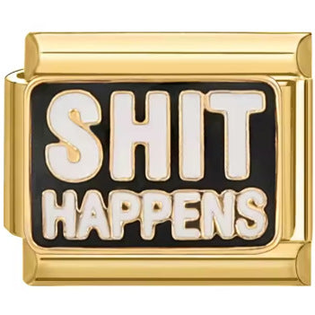 Wholesale  Italian Charm Bracelet 9mm DIY Full Gold Creative Stainless Steel Composable Bracelet