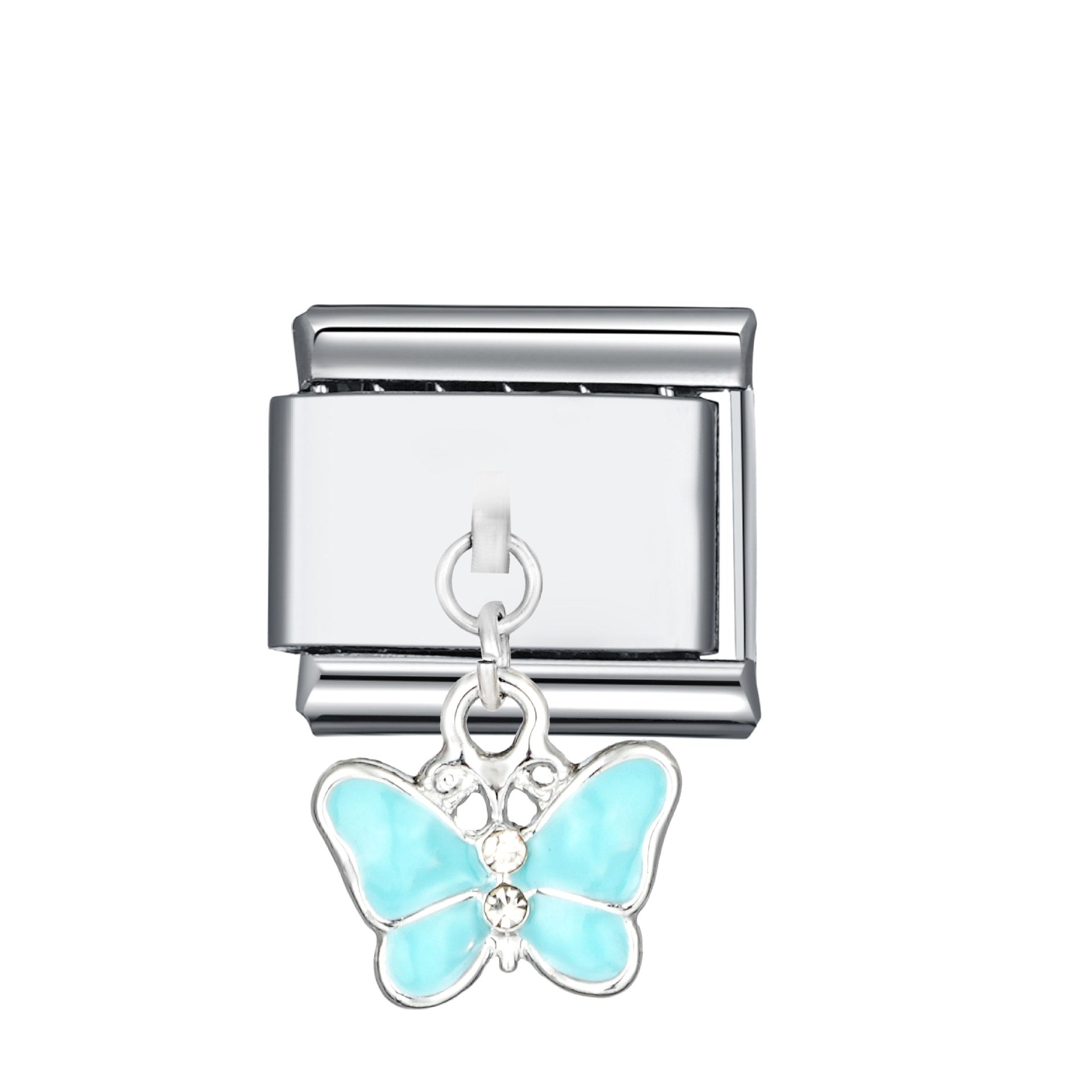 Wholesale Italian Charm Bracelet 9mm DIY Splicing Cute Creative Pendant Stainless Steel Composable Bracelet