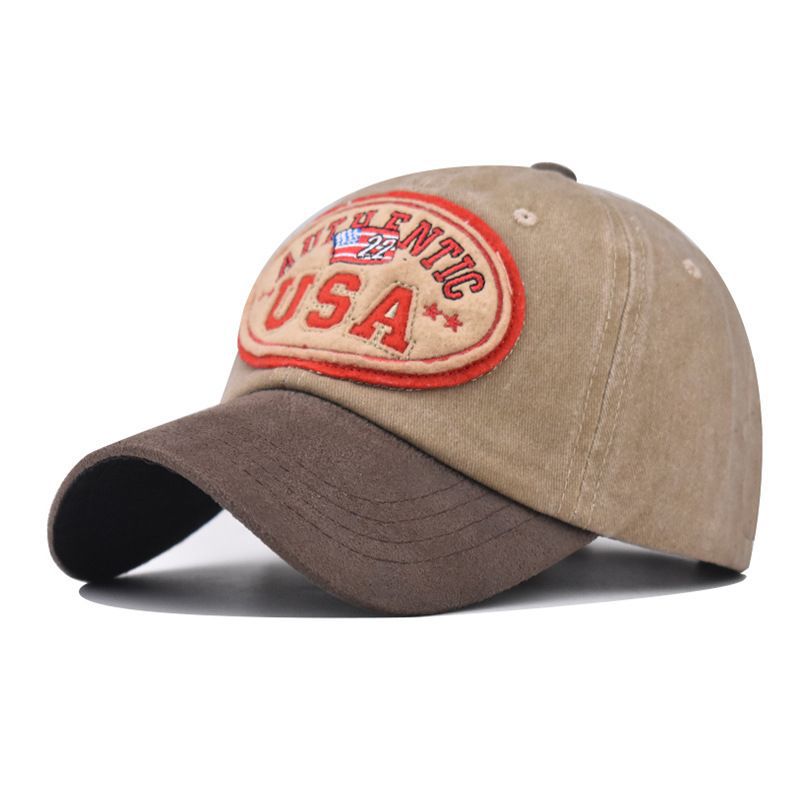 Wholesale Independence Day  embroidered baseball cap washed old