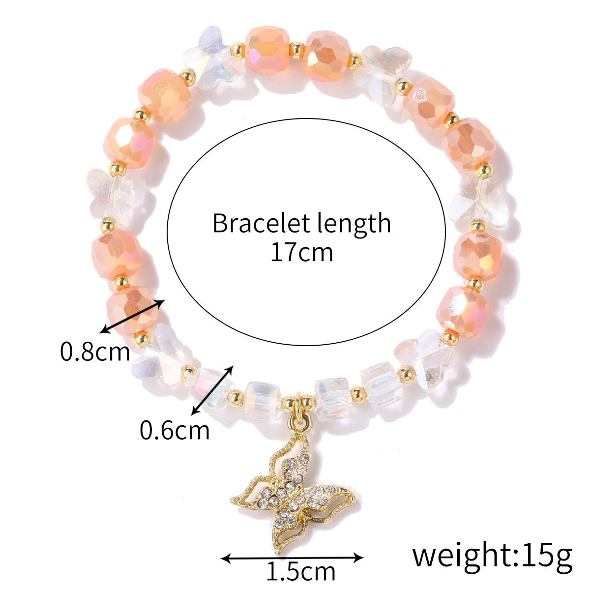 Wholesale  Crystal Bracelet Light Luxury  Cat's Eye Bracelet