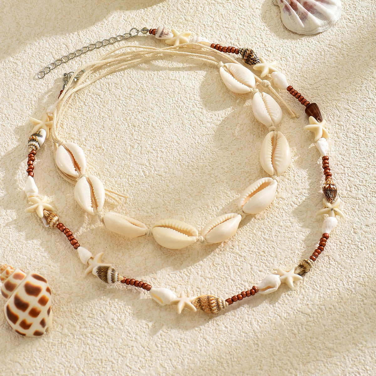 Wholesale Bohemian Summer  Style Shell Necklace