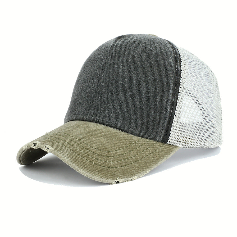 Wholesale Vintage Cotton Mesh Baseball Cap ACC-HT-RongZhao020