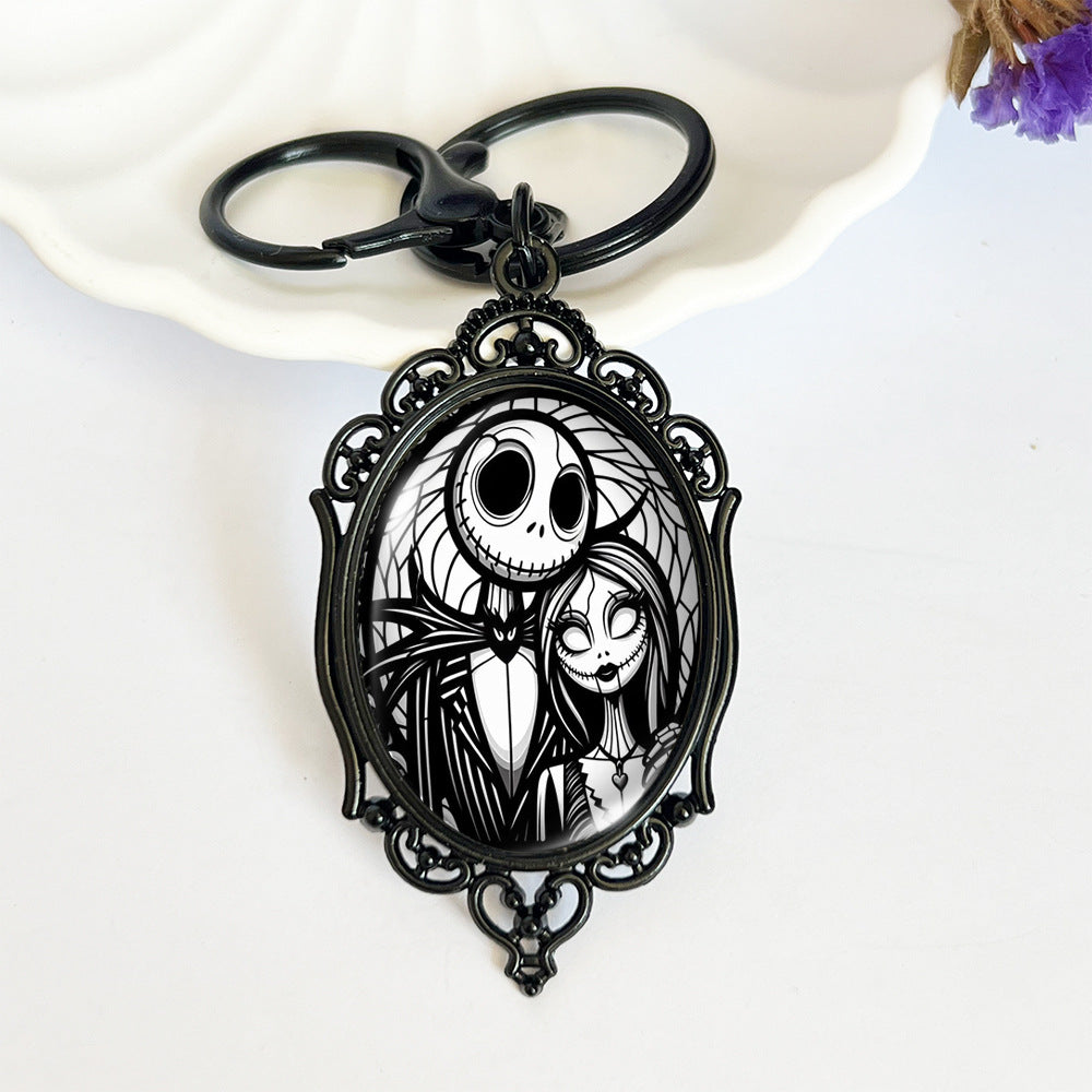 Wholesale Halloween Nightmare Before Christmas Keychains ACC-KC-XiangLian001