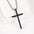 Wholesale Titanium Steel  Cross Necklace  Hip-Hop All-Match Pendant Necklaces