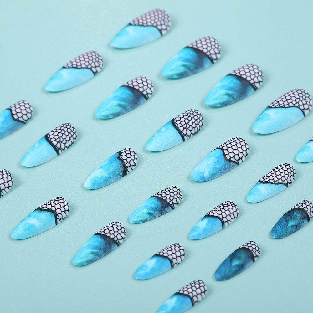 Wholesale 24 Pieces/ box  Water Drop Nail