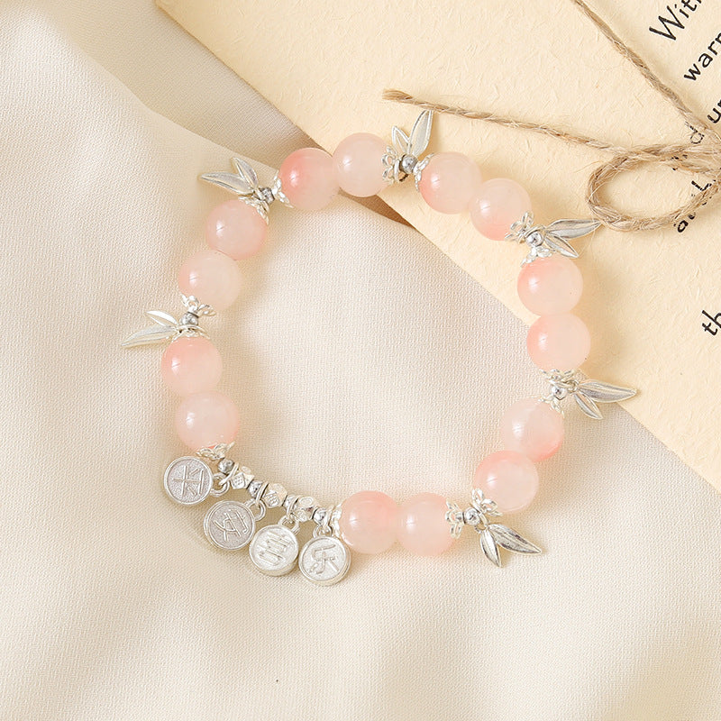 Wholesale Handmade Beaded Crystal Glass Bracelet ACC-BT-YiL005