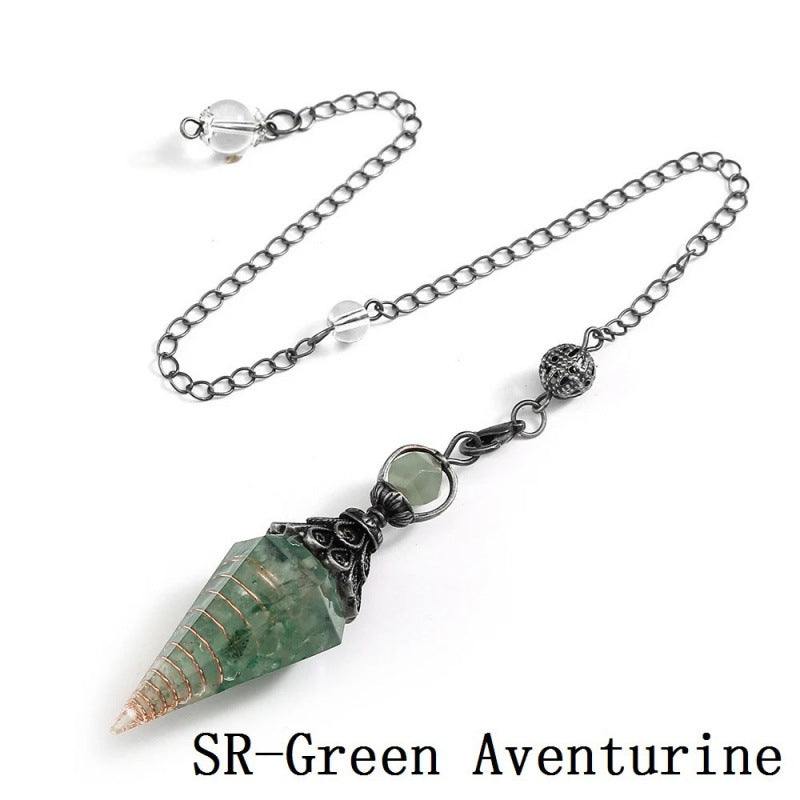 Wholesale Amethyst Crystal Hexagon Pendant Ancient Silver for DIY Jewelry Making Decorative Gift