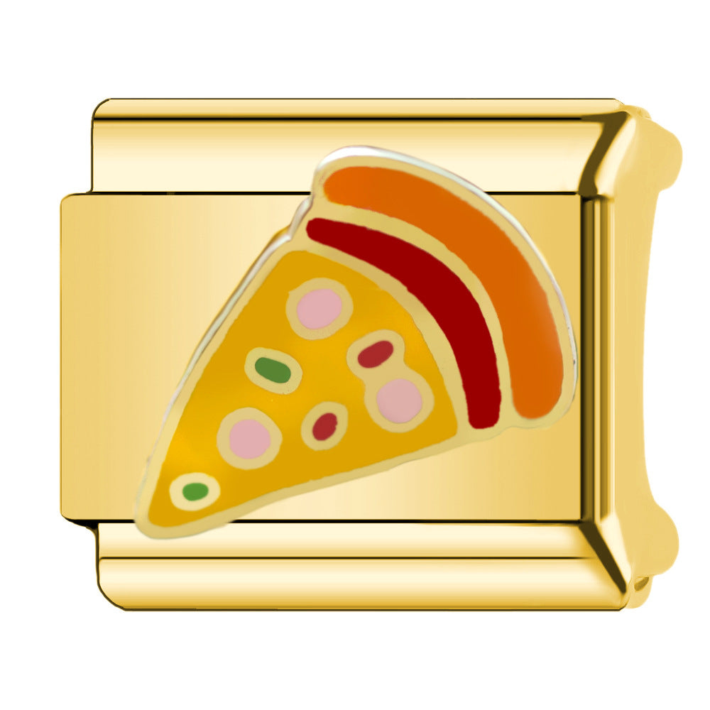 Wholesale  Italian Charm Bracelet 9mm DIY featuring frog Creative Stainless Steel Composable Bracelet