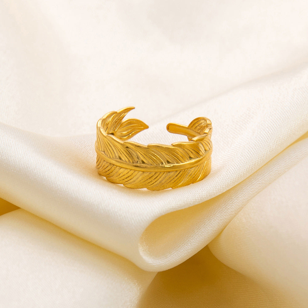 Wholesale Stainless Steel Open Adjustable Rings ACC-RS-YuHui006