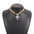 Wholesale retro irregular gravel necklace stacked cross pendant necklace