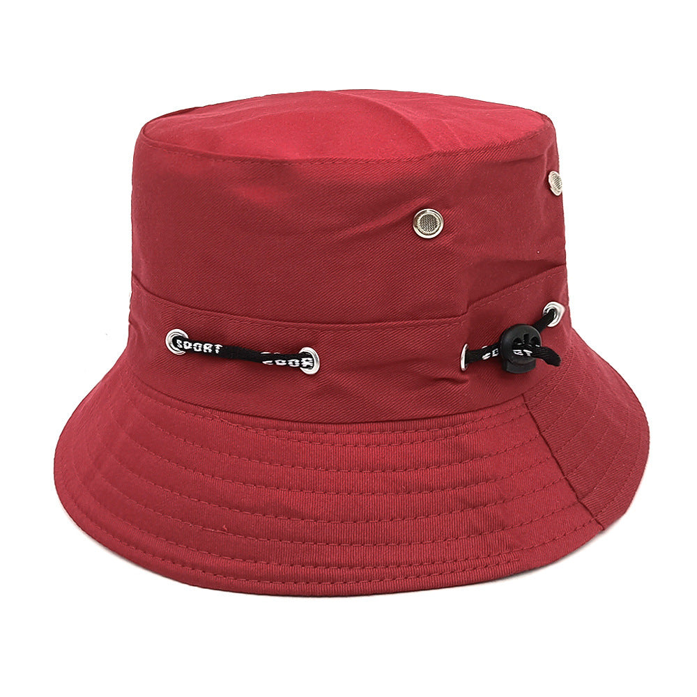 Wholesale Solid Color Bucket Hat Outdoor Casual Sun Hat ACC-HT-ShunM001